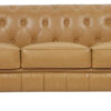 Benjamin Chesterfield Classical 3-Seater PU Leather Sofa - Image 8