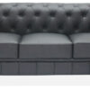 Benjamin Chesterfield Classical 3-Seater PU Leather Sofa - Image 13