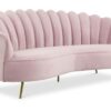 Alfie 3 Seater Velvet Sofa - Image 2