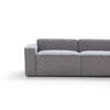 Tuomas 3-Seater Sofa with Ottoman – Light Grey - Image 9