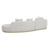 Hudson Luxe 3-Seater Bouclé Sofa - Image 3