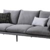 Erica 3-Seater Sofa – Grey - Image 2