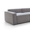 Tuomas 3-Seater Sofa with Ottoman – Light Grey - Image 8
