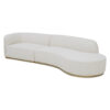 Hudson Luxe 3-Seater Bouclé Sofa - Image 2
