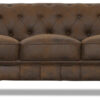 Benjamin Chesterfield Classical 3-Seater PU Leather Sofa - Image 12