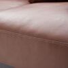 Gwynn 4-Seater Faux Leather Sofa – Dark Brown - Image 5