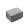 Tuomas 3-Seater Sofa with Ottoman – Light Grey - Image 4