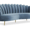 Alfie 3 Seater Velvet Sofa - Image 3