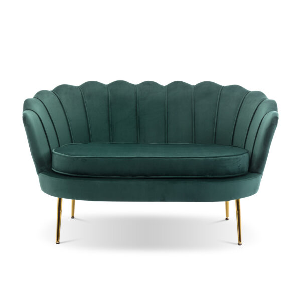 Ariel 2 Seater Velvet Sofa - Image 7