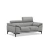 Zelma 2-Seater Full Leather Sofa with Adjustable Headrest - Image 2