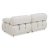 Gracie 2-Seater Sofa – White Boucle - Image 3