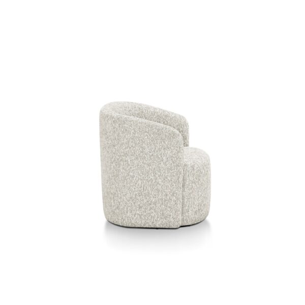 Shireen Swivel Lounge Chair in Royal Beige - Image 5