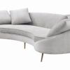 Svelte 4-Seater Sofa (Light Grey) - Image 2