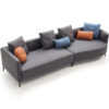 Westbroc 4-Seater Left Chaise Sofa in Dark Grey - Image 8