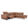 Aleksi L-Shape Leather Electric Sofa with USB Port - Image 8