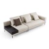 Septimius 4-Seater Leather Sofa - Image 7