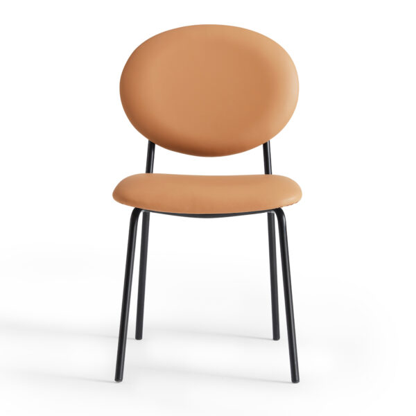 Adamou Faux Leather Dining Chair - Image 6