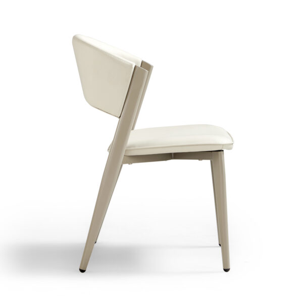 Otik Faux Leather Accent Chair - Image 5