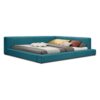 Clara Low Profile Upholstered Queen Bed Frame - Image 7