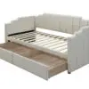 Alphosine Single Kids Daybed with Dual Storage Drawers - Image 8