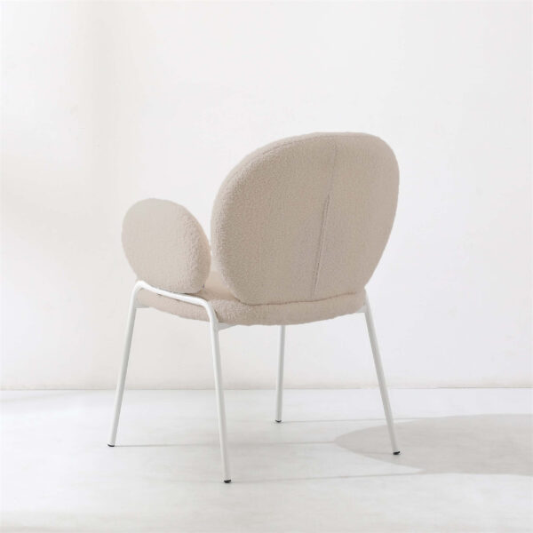 Dantel Sherpa Fabric Armchair - Image 13