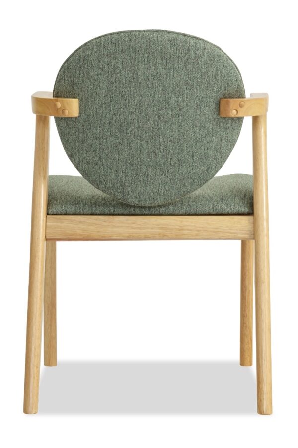 Ronny Arm Dining Chair – Natural - Image 10