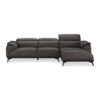 Fautave L-Shape Full Leather Sofa with Adjustable Headrest - Image 9