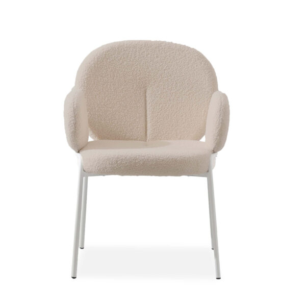 Dantel Sherpa Fabric Armchair - Image 12