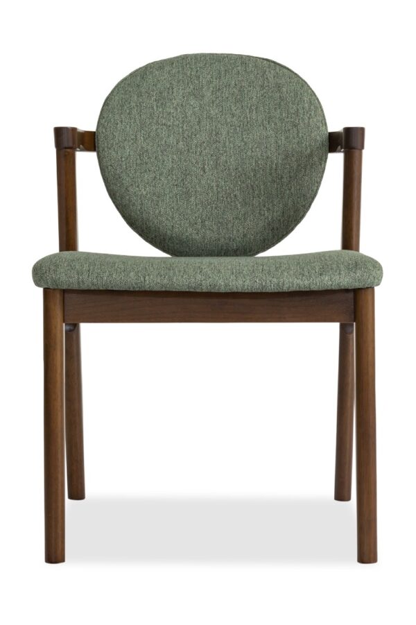 Ronny Arm Dining Chair – Walnut - Image 12