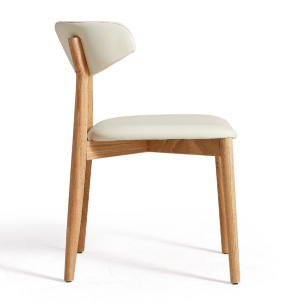 Vance Mid-Century Oak Dining Chair - Image 5