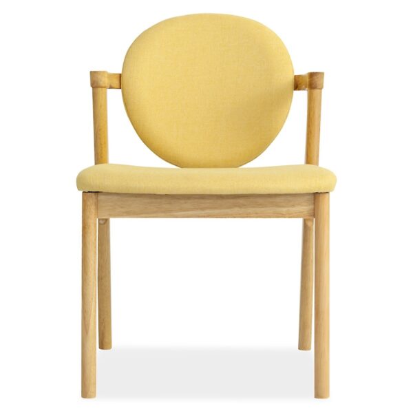 Ronny Arm Dining Chair – Natural - Image 8