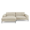 Vicente L-Shape Full Leather Sofa – Top Grain European Leather - Image 11