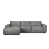 Zalmir L-Shape Full Leather Sofa - Image 13