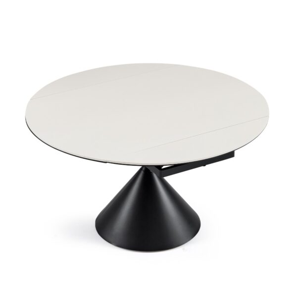 Nerissa 6–8 Seater Sintered Stone Extendable Dining Table - Image 2