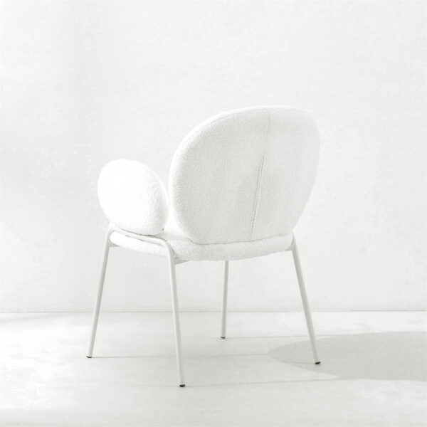 Dantel Sherpa Fabric Armchair - Image 10