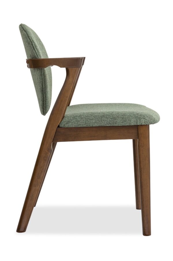 Ronny Arm Dining Chair – Walnut - Image 10