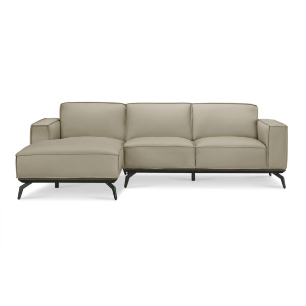 Mateus Full Leather L-Shape Sofa - Image 13