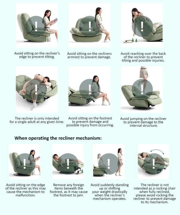Oasis 1.2M Multi-Functional Recliner Chair - Image 9