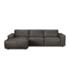 Zalmir L-Shape Full Leather Sofa - Image 15