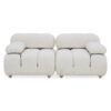 Gracie 2-Seater Sofa – White Boucle
