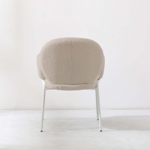 Dantel Sherpa Fabric Armchair - Image 7