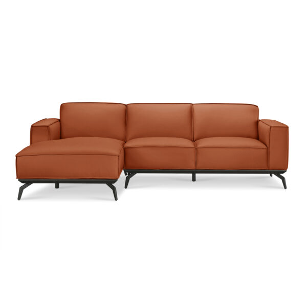 Mateus Full Leather L-Shape Sofa - Image 16