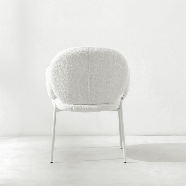 Dantel Sherpa Fabric Armchair - Image 5