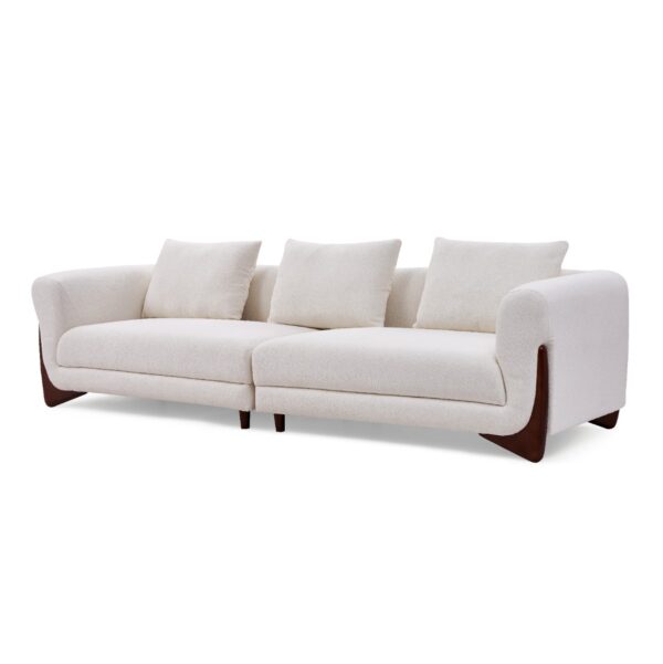 Gwenyth 3 Seater Fabric Sofa - Image 2