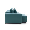 Woolcott L-Shape Sofa – Blue Green - Image 8