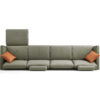 Kordale 5-Seater Leathaire Sofa with Ottoman - Image 7