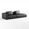 Senka Premium 4-Seater Top Grain Leather Sofa - Image 2