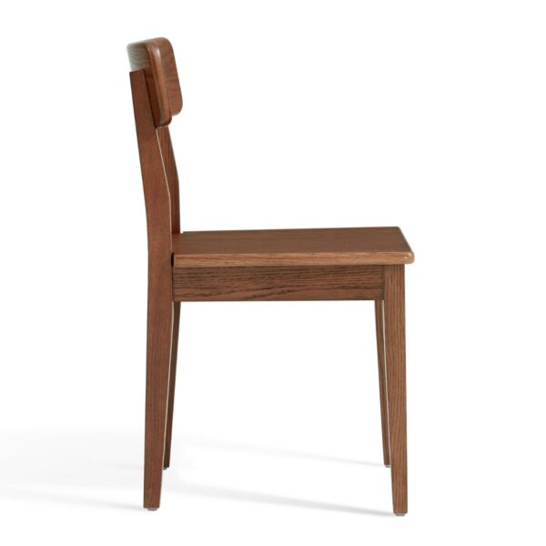 Umaru Solid Oak Wood Dining Chair - Image 6