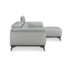 Fautave L-Shape Full Leather Sofa with Adjustable Headrest - Image 3