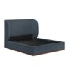 Rosaura Wabi-Sabi Boucle Fabric Bed Frame - Image 3
